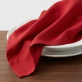 thumbnail image 5 of REGALWOVEN Set of 6 Cloth Napkins, Polyester Washable and Reusable Table Dinner Napkins for Home, Restaurant, Weddings and Event Burgundy 16x16inch, 5 of 6