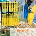 thumbnail image 6 of SWETRACE 20Pcs Shuttle Tool for Fishing Net Repair and Knitting Equipment in Yellow, 6 of 8