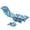 Blue, variant on Way s Way Sandproof 2-in-1 Beach Cover & Towel, Quick Dry Lounge Chair Wrap with Handle for Pool Patio Backyard Beach Picnic Outdoor