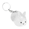 thumbnail image 4 of Botella para recoger pelo de mascota, caja de almacenamiento conmemorativa, recuerdo, regalo conmemorativo portátil con forma de conejo, llavero con lindo conejo, 4 of 10
