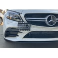 thumbnail image 4 of Replacement For 2019-Present Mercedes Benz W205 C-Class Sedan Models | EOS Plate Version 1 Front Bumper Tow Hook License Relocator Mount Bracket Tow-513 (Mid Size), 4 of 12
