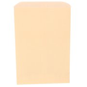 JAM Paper Merchandise Bags, 6.25 x 9.25, Ivory, 1000/Carton, Small