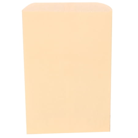 JAM Paper Merchandise Bags, 6.25 x 9.25, Ivory, 1000/Carton, Small