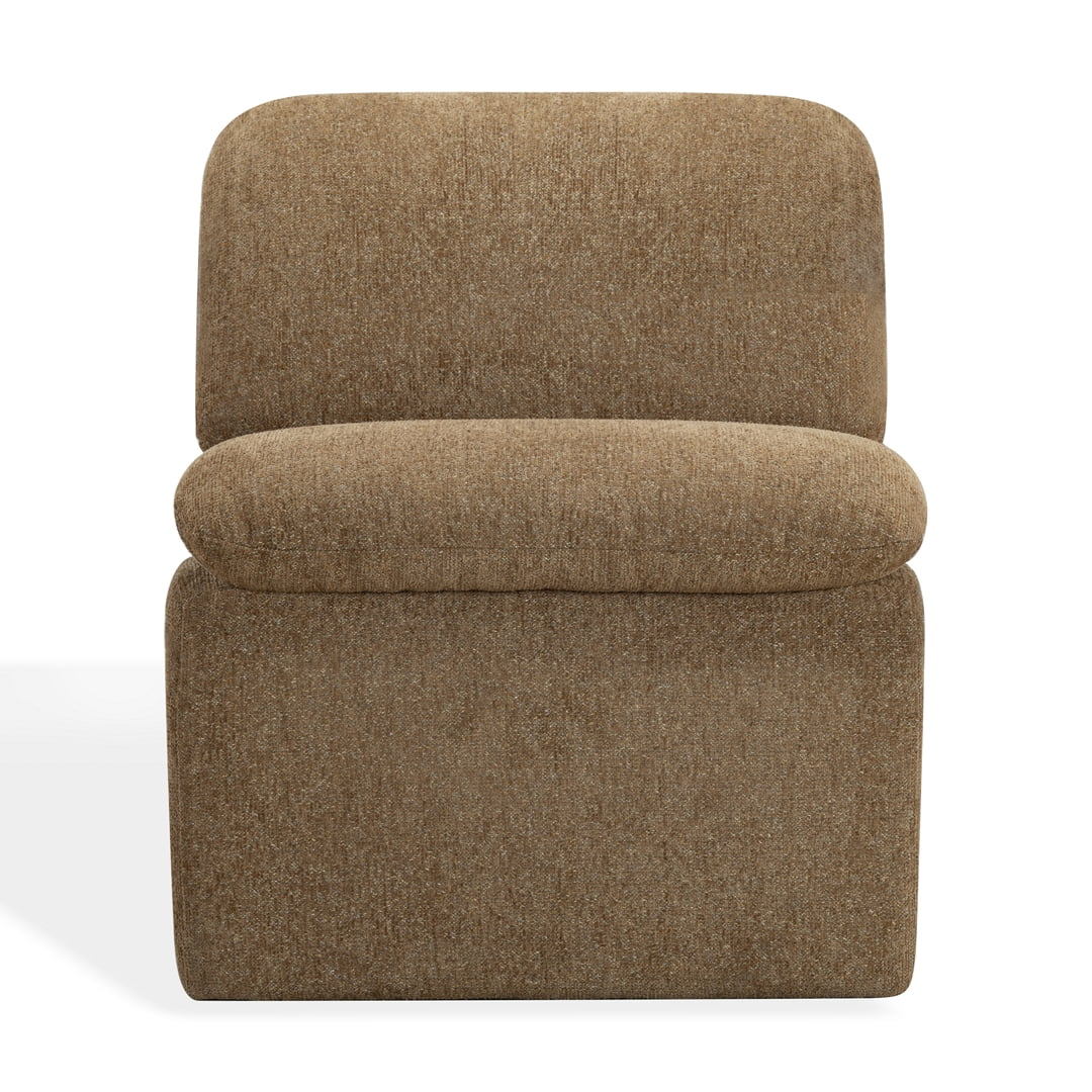 Safavieh Ainslie Performance Fabric Modern Accent Chair, Brown