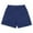 Navy, variant on tarylea Men's Shorts Elastic Waist Mesh Shorts Wide Leg Solid Color Shorts with Pockets Casual Breathable Summer Workout Beach Shorts