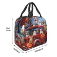 thumbnail image 3 of Disketp Halloween Pets Pumpkins for Insulated Lunch Bag for Women and Men, Perfect for Work, Hiking, Picnic, 3 of 8