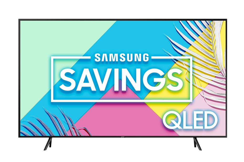 SAMSUNG 55" Class 4K Ultra HD (2160P) HDR Smart QLED TV QN55Q60R (2019 Model)