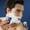Blue BU, variant on WIZUTIZ Mini Shaver, Portable Shaver, Portable Digital Display Shaver, Shaver Men, USB Rechargeable Shaver, Suitable for Families, Travel up to 50% Off