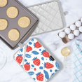 thumbnail image 5 of Yayeee Pot Holders Kitchen Heat Resistant with Pockets 7"x9.8" Cotton Oven Cooking Hot Pads, Playful Strawberries, 5 of 7