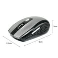 thumbnail image 3 of Wireless Gaming Mouse Adjustable DPI 2.4G 6 Buttons Optical Mouse for Laptop Notebook PC, 3 of 8