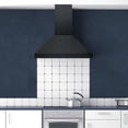 thumbnail image 2 of Hauslane Chef Series Base Model WM-530 30" Convertible Wall Mount Chimney Range Hood 120V in Matte Black, 2 of 11