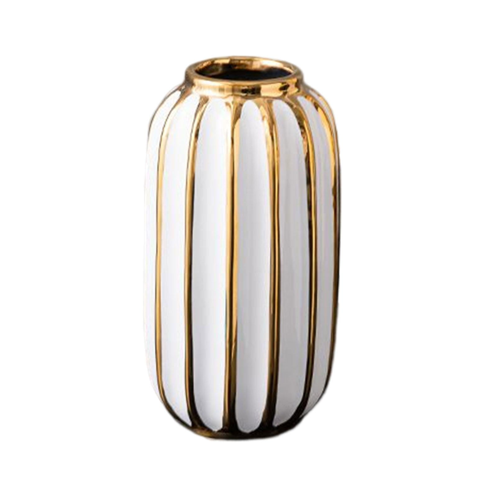 Modern Ceramic Vase Flower Pot Vase Desktop Vase Cylinder Decorative