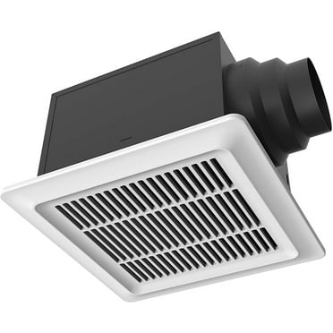 iLIVING ILG8FV110 Bathroom Ventilation Exhaust DC Fan Adjustable Speed Selector, Smart Flow 50-110 CFM, ENERGY STAR