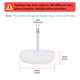 thumbnail image 2 of Uxcell 0.94" Dia Cabeza de Muebles Protectores de Patas Clavo Nylon Blanco 100pcs, 2 of 7