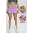 thumbnail image 6 of icyzone Athletic Tennis Skirts for Women with Pockets Shorts, Workout Running Golf Skorts, 6 of 7