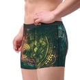 thumbnail image 4 of Kll Mandala Men'S Cotton Boxer Briefs Underwear-Large, 4 of 9