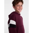 thumbnail image 4 of Wonder Nation Boys' Varsity Fleece Hoodie, Sizes 4-18 & Husky, 4 of 6