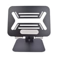 thumbnail image 1 of Soporte para computadora portátil Tholdsy Tipo de botón ajustable Plegable Negro, 1 of 6