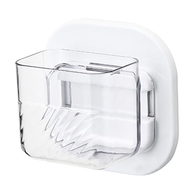 WRKEKC Clearance Wall-Mounted Transparent Hydroponic Planter Box, Creative Storage for Bathrooms and Offices