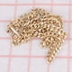 thumbnail image 2 of Cadena plana de 8 mm Bolsa pequeña Metal Cadena decorativa Accesorio Correas de bolsas de bricolaje Cadenas de bolso Correas de bolsos para bolsos pequeños Golden Golden, 2 of 7
