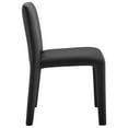 thumbnail image 5 of Side Dining Chair, Black, Faux Leather, Bar Pub Cafe Bistro Dining Kitchen Hospitality Restaurant, Modern Contemporary, HB37842, 5 of 9