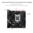 thumbnail image 2 of Asus ROG Strix B460-I GAMING Desktop Motherboard, Intel Chipset, Socket LGA-1200, Intel Optane Memory Ready, Mini ITX, 2 of 6
