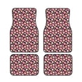 thumbnail image 2 of Uemuo Car Floor Mats - Tomatoes Pattern Carpet Floor Mats for Cars, Auto Accessories Front & Rear Car Floor Foot Mat Sets of 4 Pieces, 2 of 6
