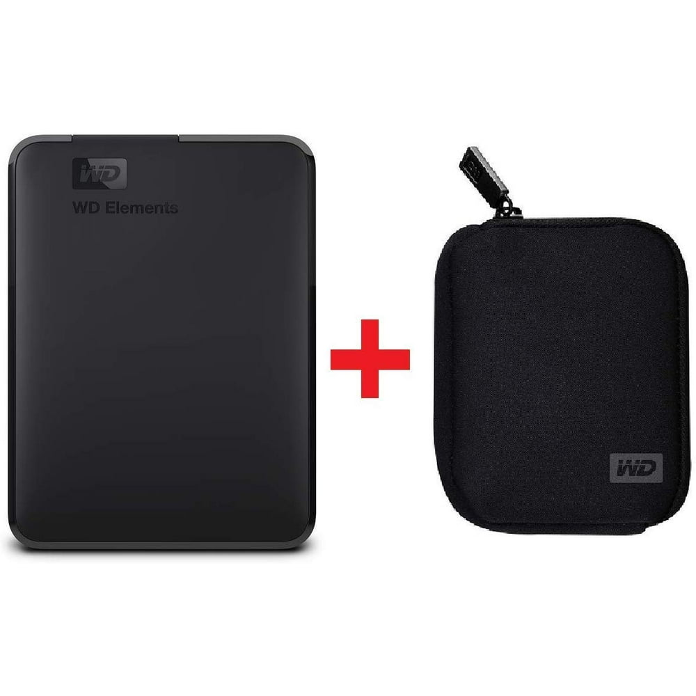 Western Digital WDBABK0000NBKWRSN Soft Side Portable Hard Drive Case
