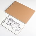 thumbnail image 3 of Cuaderno de bocetos de tapa dura Sunnimix Libro de bocetos papel de dibujo duradero 21x14.8CM, 3 of 8