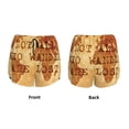 thumbnail image 5 of Lsque Not All Those Who Wander Are Lost2 Printed Women's Running Shorts with Liner Pockets,Elastic Quick Dry Workout Athletic Gym Yoga Shorts,Womens High Waist Shorts-X-Large, 5 of 9