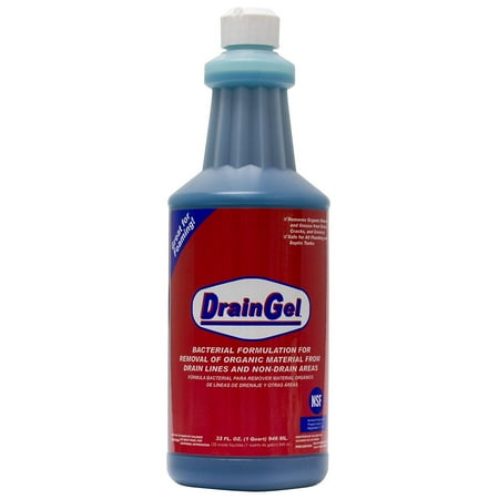 Fruit Fly - Drain Gel - 1 Quart (Kill Drain Fly, Fruit Fly Control), Live Active Cultures By AMERICAN BIO
