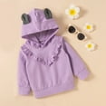 thumbnail image 4 of Durtebeua Baby Girl Clothes Outifts Baby & Toddler Boys or Girls Sweater Knit Hoodie and Active Pant 2-3 Years, 4 of 6