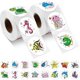 thumbnail image 1 of 800pcs Round Ocean Animal Stickers, 16 Vivid Patterns for Kids Teachers, 1 of 5