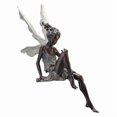 thumbnail image 1 of Sitting Fairy Garden Statue, Sitting Fairy Garden, Resin Sitting Fairy Garden Ornament for Garden Decoration, 17cm (Brown), 1 of 4