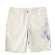 $110.00 Tommy BahamaKoi Seas Stretch 10 Inseam Flat-Front Shorts SIZE 30