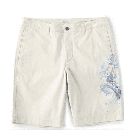 $110.00 Tommy BahamaKoi Seas Stretch 10 Inseam Flat-Front Shorts SIZE 30