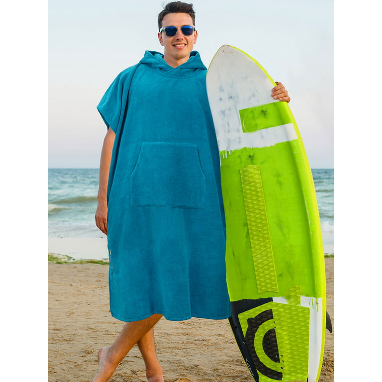 Mango Towel Surf Poncho / Fuchsia Tribal Pattern - Pakal Ethnic Surf Shop