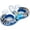 Blue & White, variant on Double Inflatable Pool Float with Detachable Cooler, Heavy Duty Water Lounge Chair with 2 Cup Holders for Swimming Pool, River Floating, Drifting and Outdoor Relaxation
