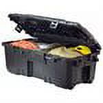 Plano Sport Locker Black Fishing Tackle Box with 1 Tray, 1 Compartment