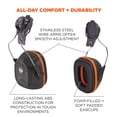 thumbnail image 4 of Orejeras Ergodyne Skullerz 8880 montadas en cascos NRR26dB, 4 of 6