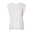 thumbnail image 2 of BELLA + CANVAS - Women's Flowy Rolled Cuffs Muscle Tee - 8804, 2 of 3