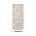 thumbnail image 2 of Fractal Design Meshify 3 RGB Clear Tint Tempered Glass E-ATX Mid-Tower Computer Case, White, 2 of 9