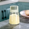 thumbnail image 3 of Salière avec Bouton-Poussoir, Résistante à l'Humidité, pour Sel, Sucre, Épices, Poivre, Vert, 3 of 8