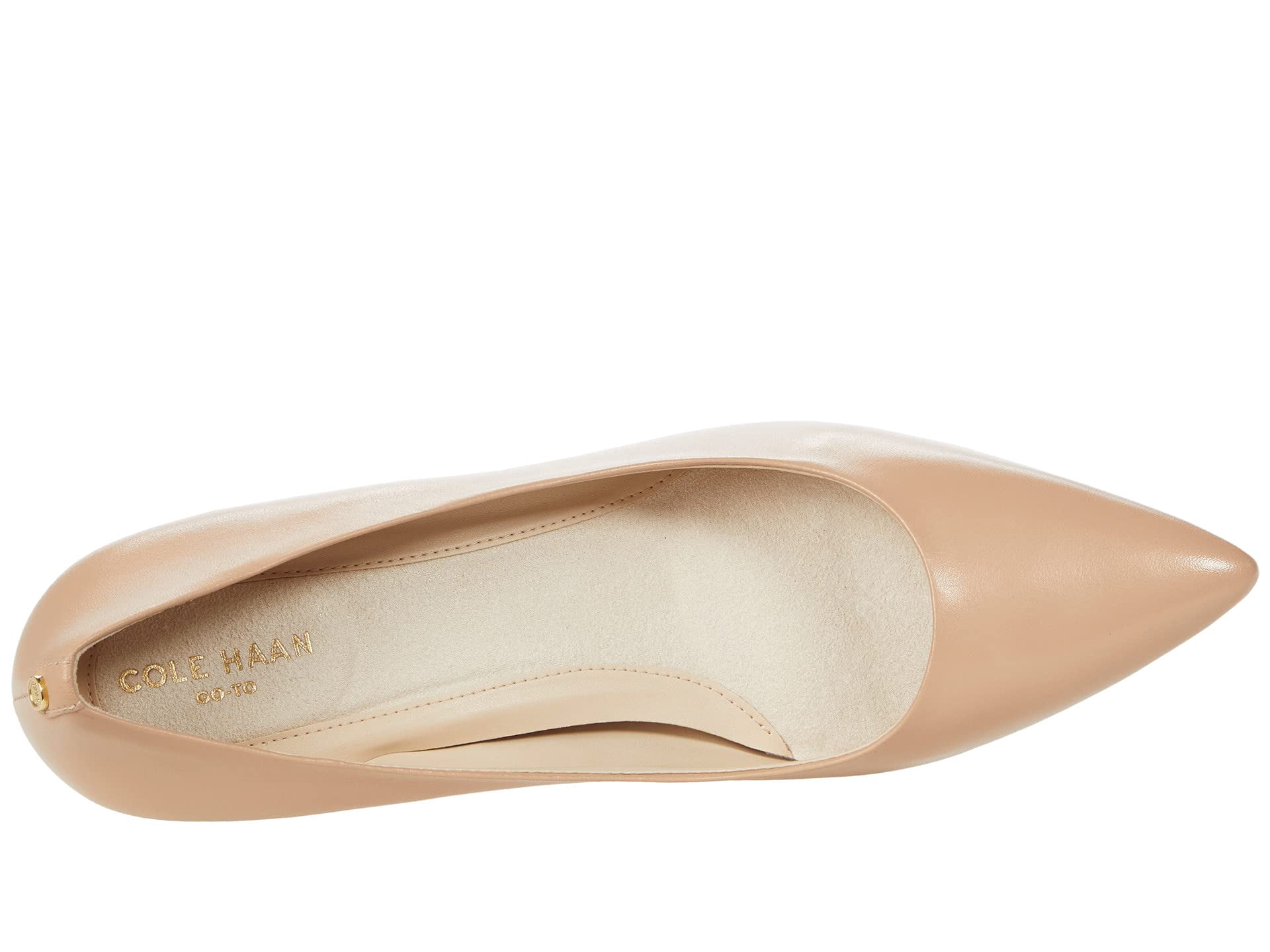 Cole Haan Women's The Go-to Park Pump – 65mm Heel, Leather, Superfoam Cushioning