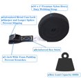thumbnail image 2 of Correas de amarre ajustables MOOCY para kayak, 300 libras, negras, 2 of 8