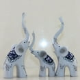 thumbnail image 1 of 3 piezas de decoración de estantería Soledad estatuas de animales escultura de elefante, 1 of 9