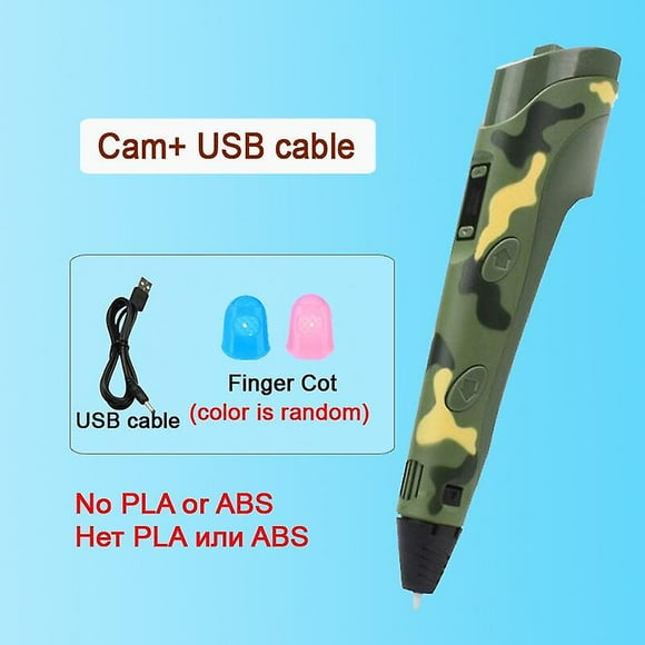 3D pen diy drawing pen with lcd screen compatible pla filament toys safe paiting for children kids christmas birthday gift