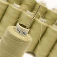 thumbnail image 3 of Polyester Hand Machine Thread Over Locking 10 Pcs Beige Quilting Sewing Supply, 3 of 4