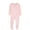 Pink, variant on Soft Baby Bamboo Viscose Footie Pajamas, Zipper Closure, Infant Solid Color Crawling Suit Long Jumpsuit Newborn Rompers, 0-24 Months