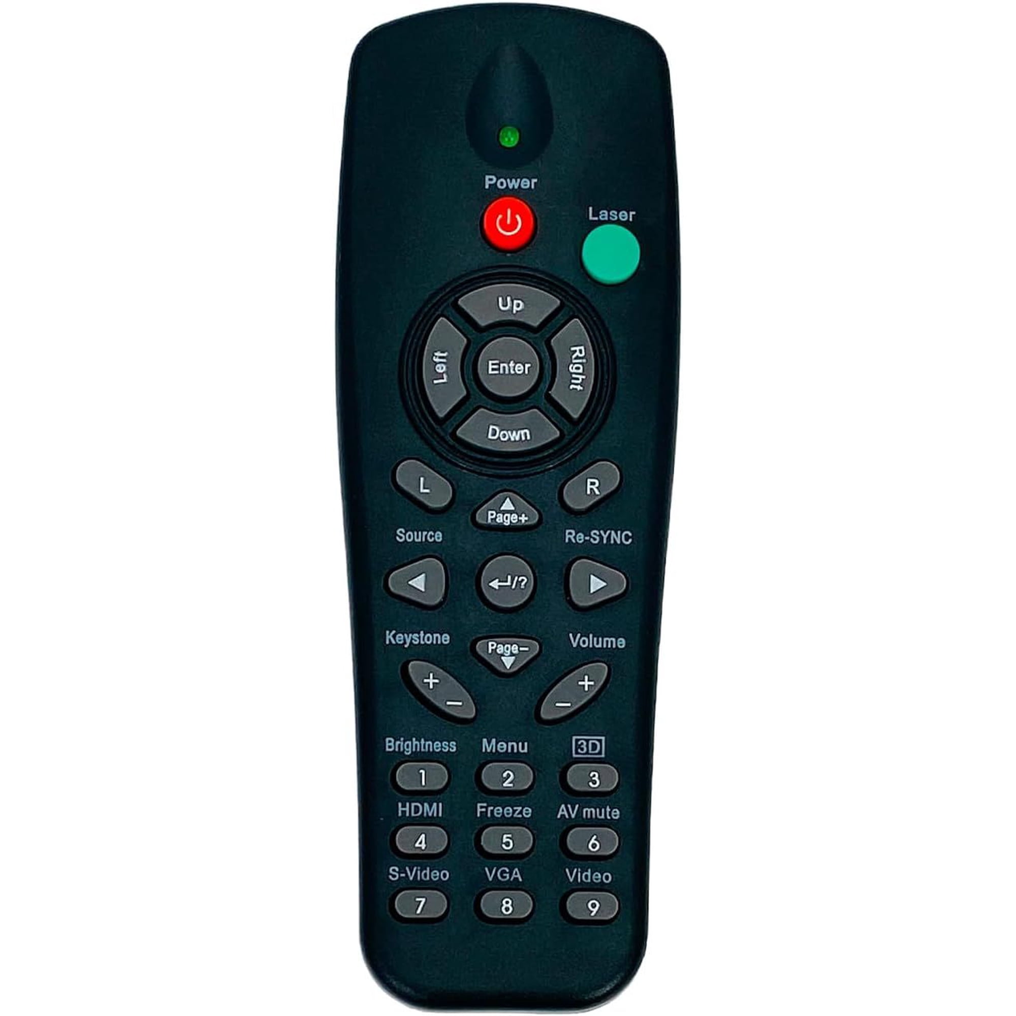 Replacement New Replacement Remote fit for Optoma Projector TW610ST TW675UTi-3D